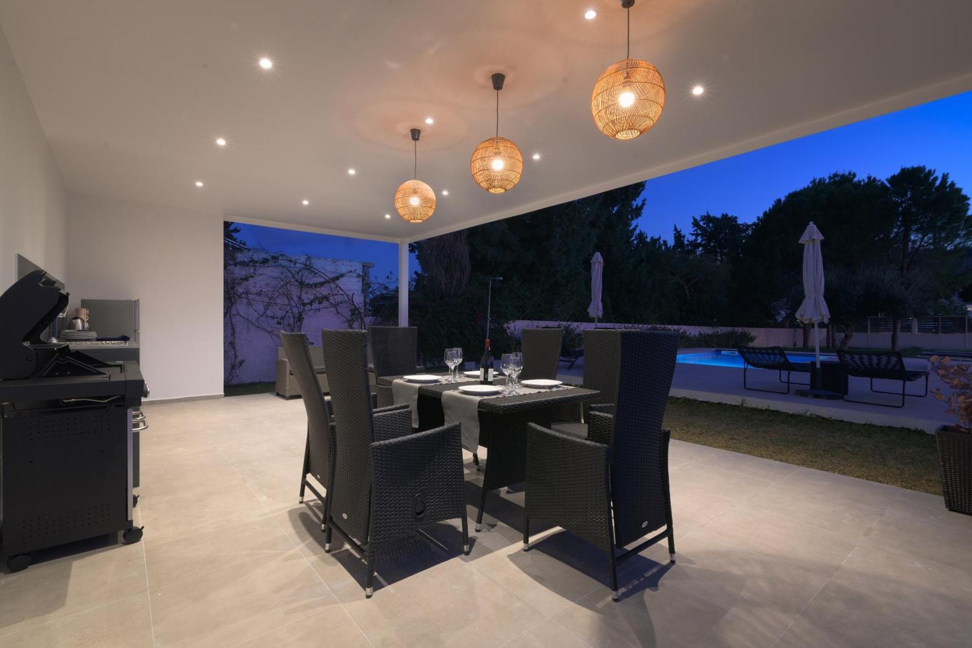Casa Bianca Villa Kolymbia Eksteriør billede