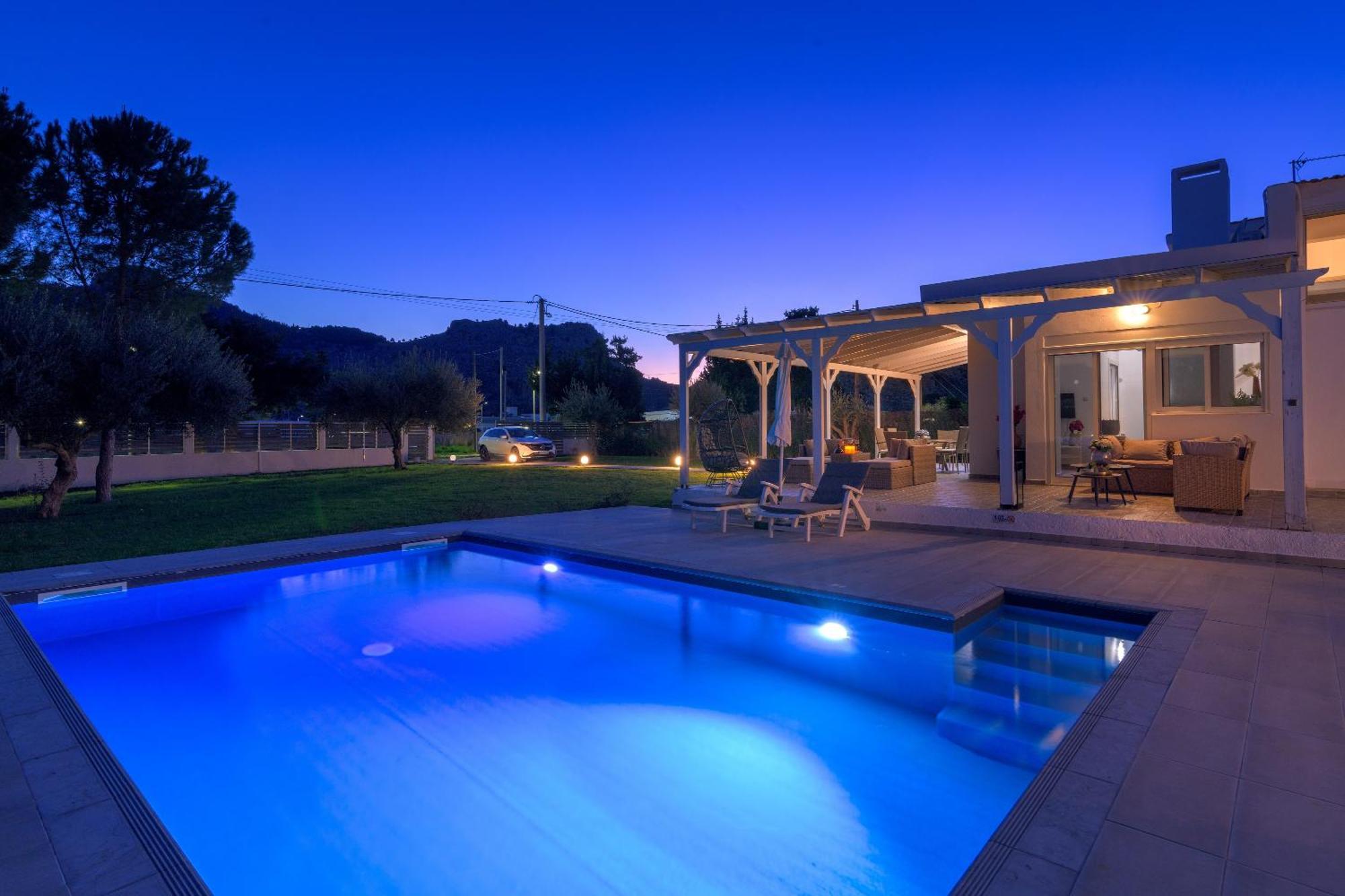 Casa Bianca Villa Kolymbia Eksteriør billede
