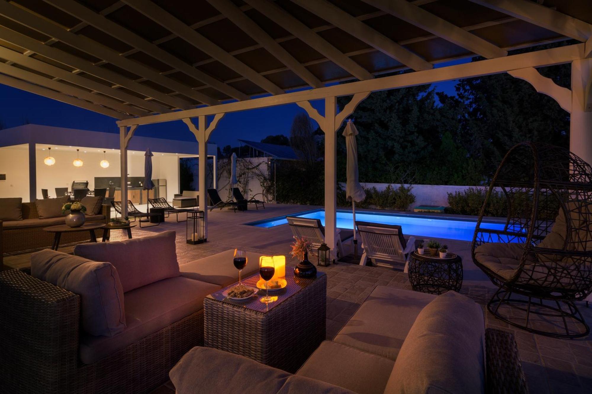 Casa Bianca Villa Kolymbia Eksteriør billede